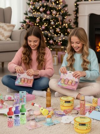 Takhle vypadají opravdové vánoční radosti. 💕 Dárky, které potěší, překvapí a voní po ovoci, cukrové vatě nebo vanilce. ✨...