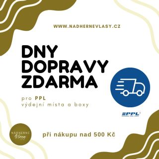 🥳🎄Akce ‼️𝗗𝗢𝗣𝗥𝗔𝗩𝗔 𝗭𝗗𝗔𝗥𝗠𝗔‼️ 🛒 www.nadhernevlasy.cz Při nákupu nad 500 Kč 🥳 Profesionální přípravky pro vlasy, pleť i tělo....